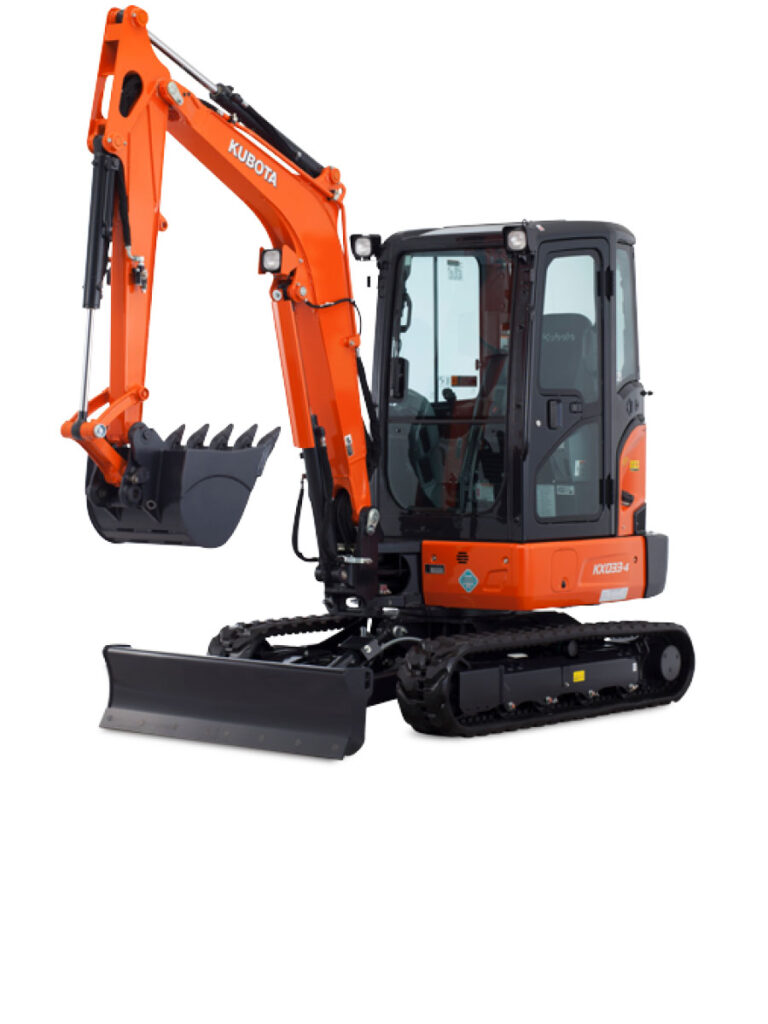 kubota mini excavator 3,5t for hire in Kyabram