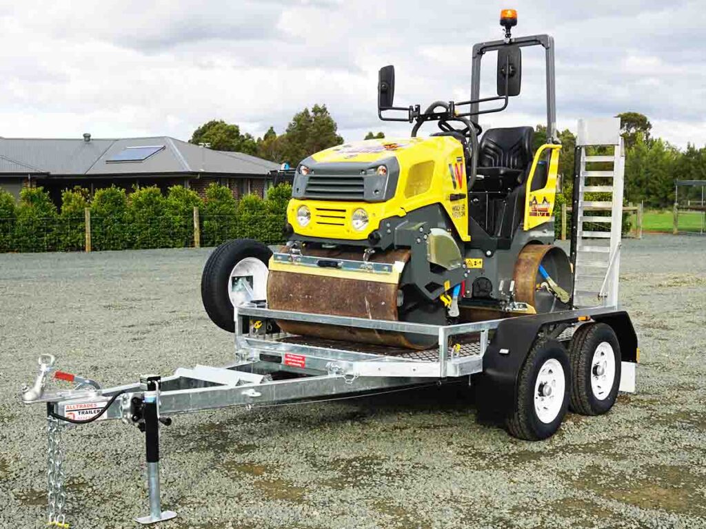 Wacker Heuson 1.8t Smooth Roller for hire in Kyabram