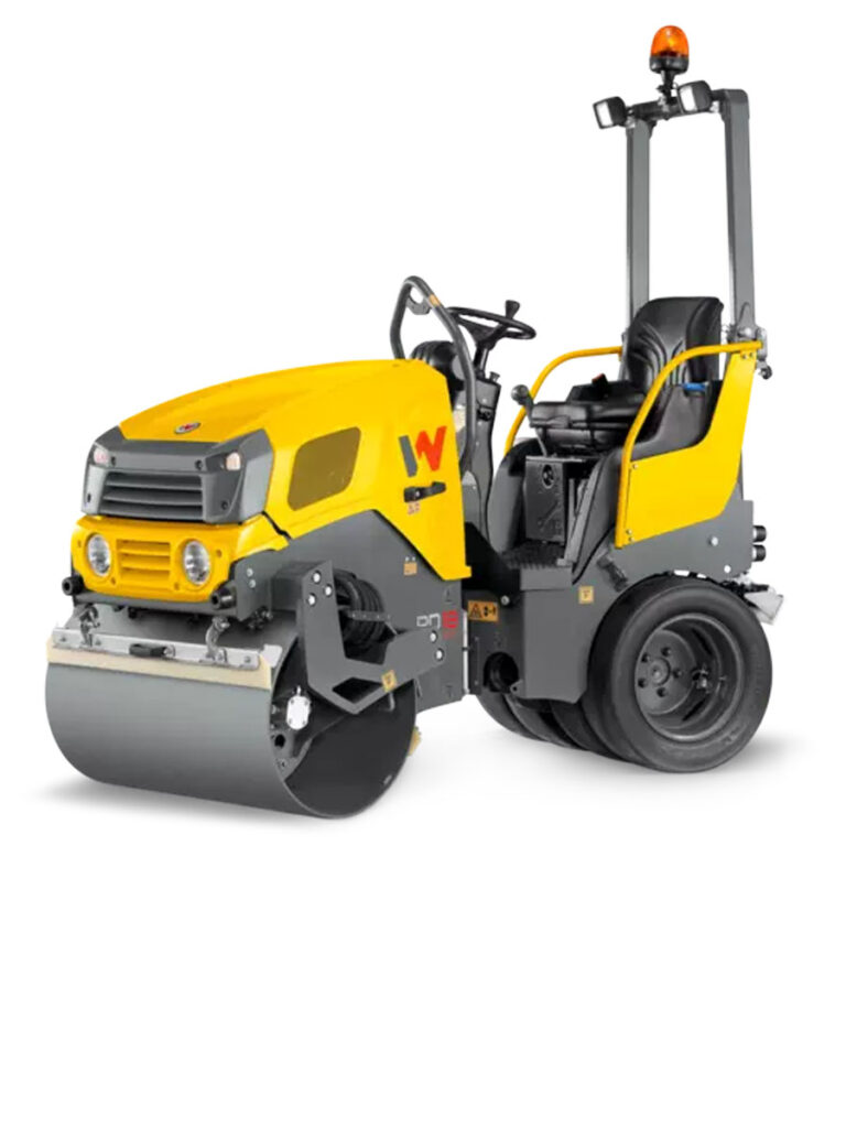 Wacker Neuson 1.8t smooth roller for hire in Kyabram