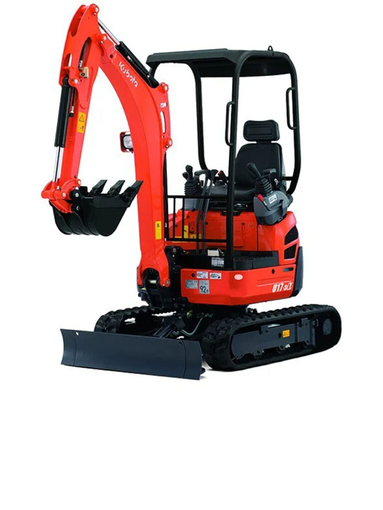 kubota mini excavator 1.7t for hire in Kyabram